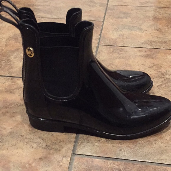 Michael Kors rain ankle boots booties 6 khors shoe - Picture 3 of 8